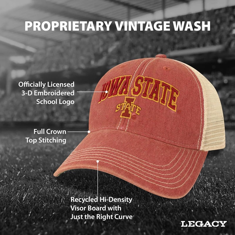 Legacy NCAA Officially Licensed Baseball Hat, Lightweight Cap for Men & Women, (OFA), One Size Fits Most, Snapback Closure - Image 3